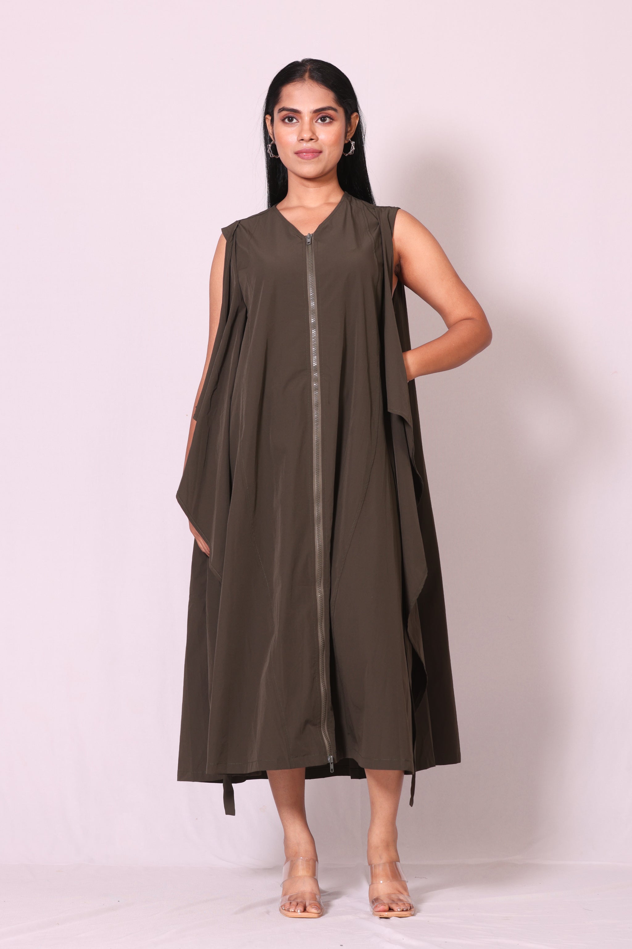 Knot Drape Dress