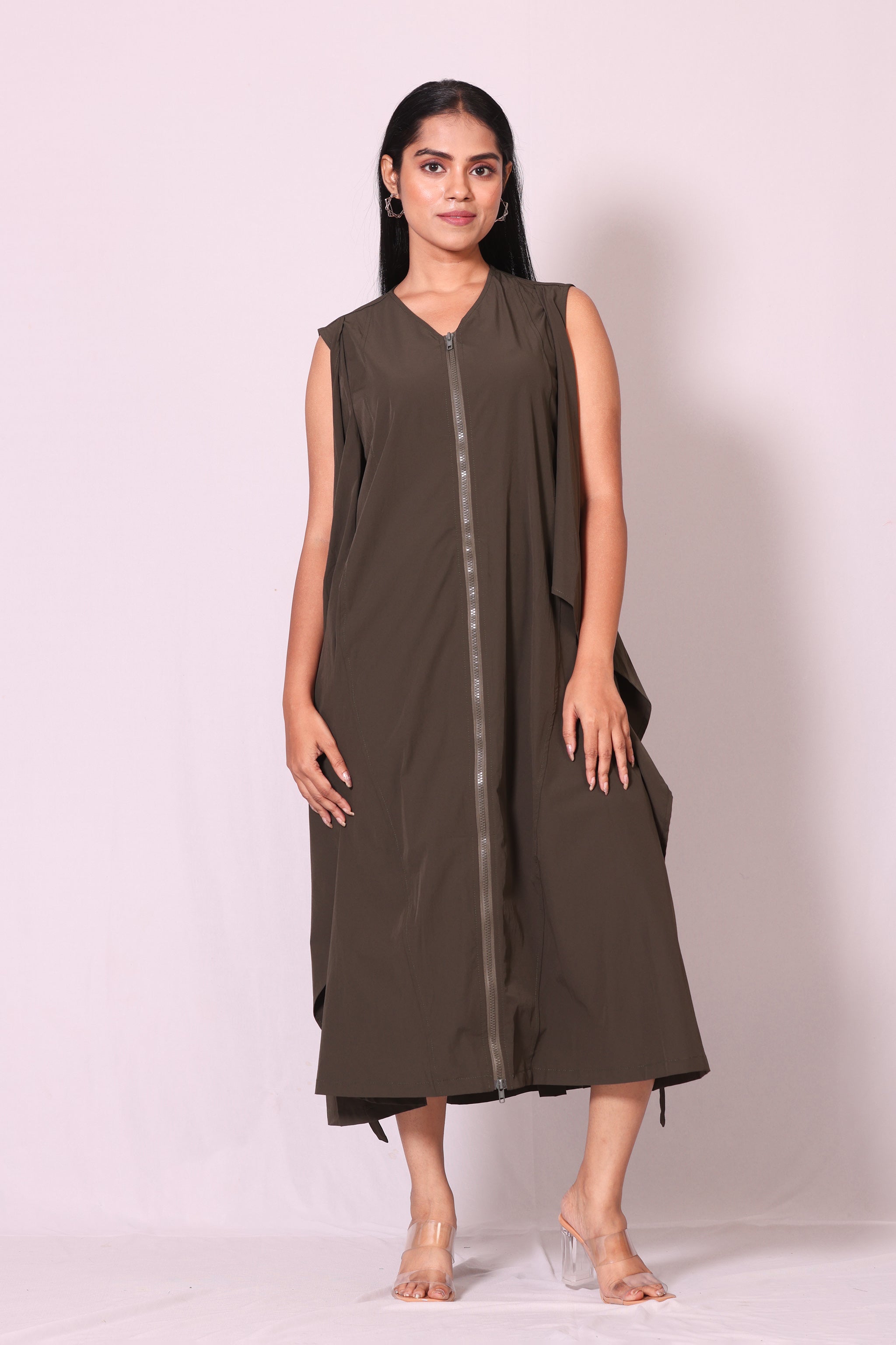 Knot Drape Dress