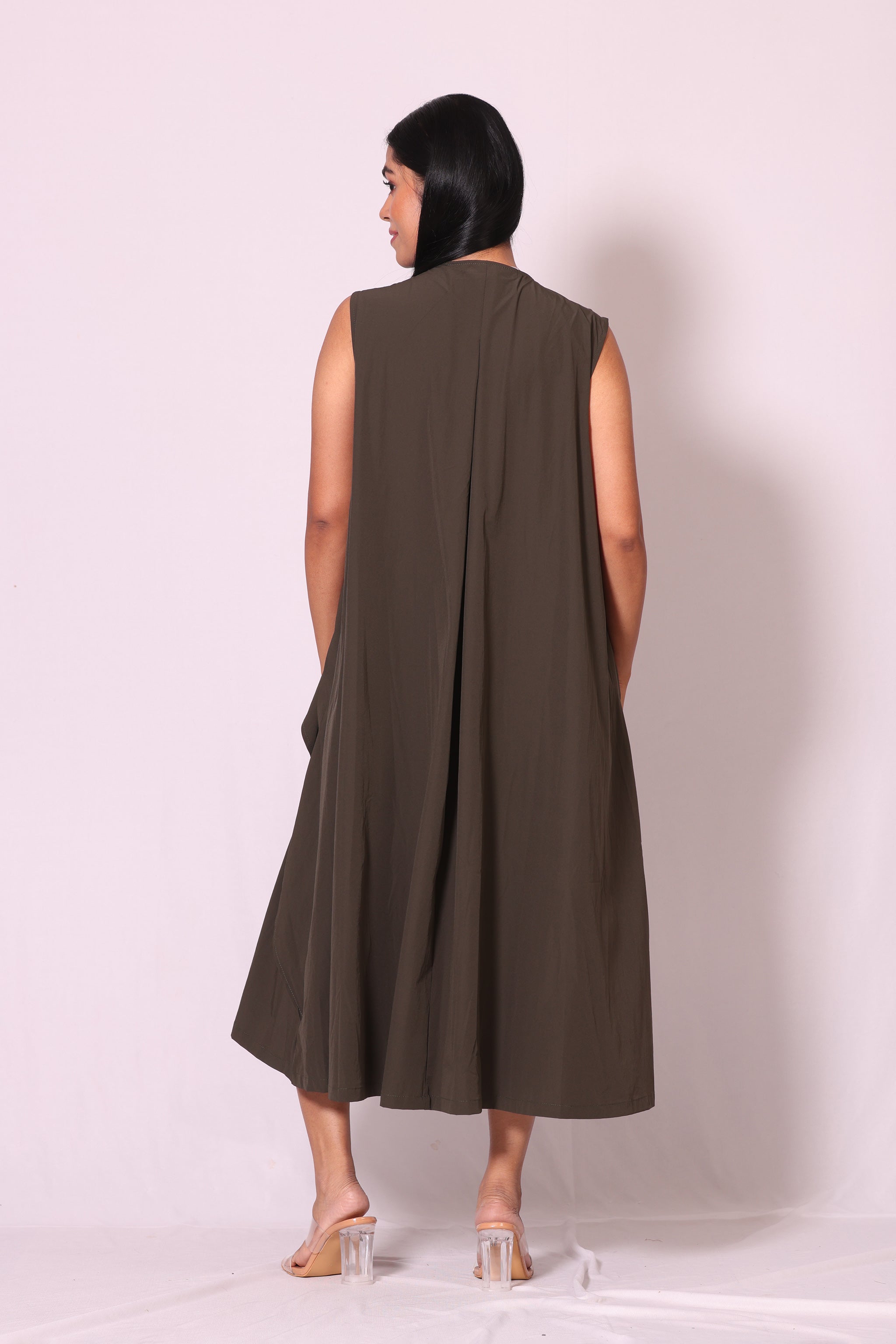 Knot Drape Dress