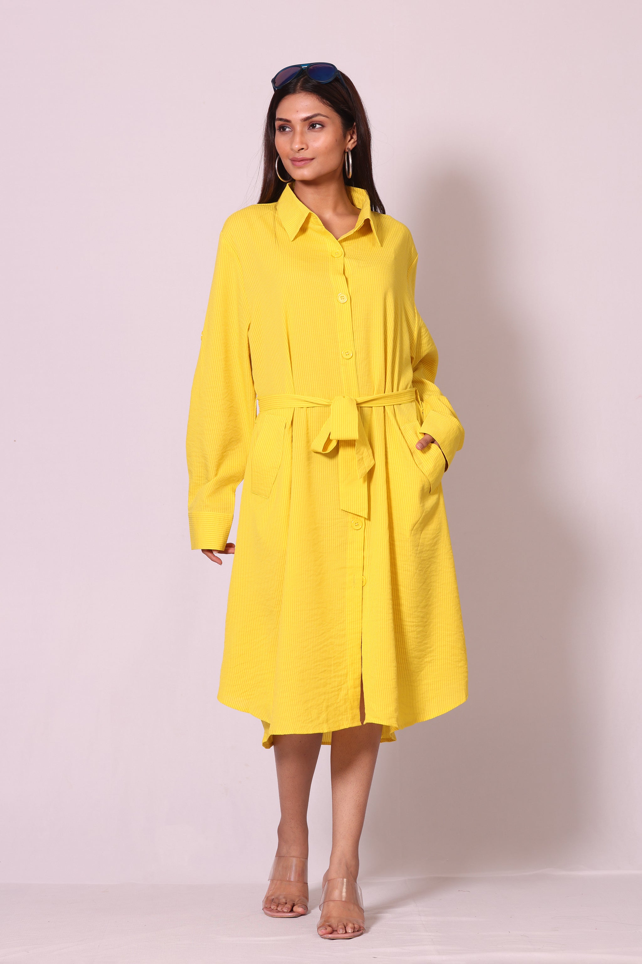 Colour Pop Shirt Dress