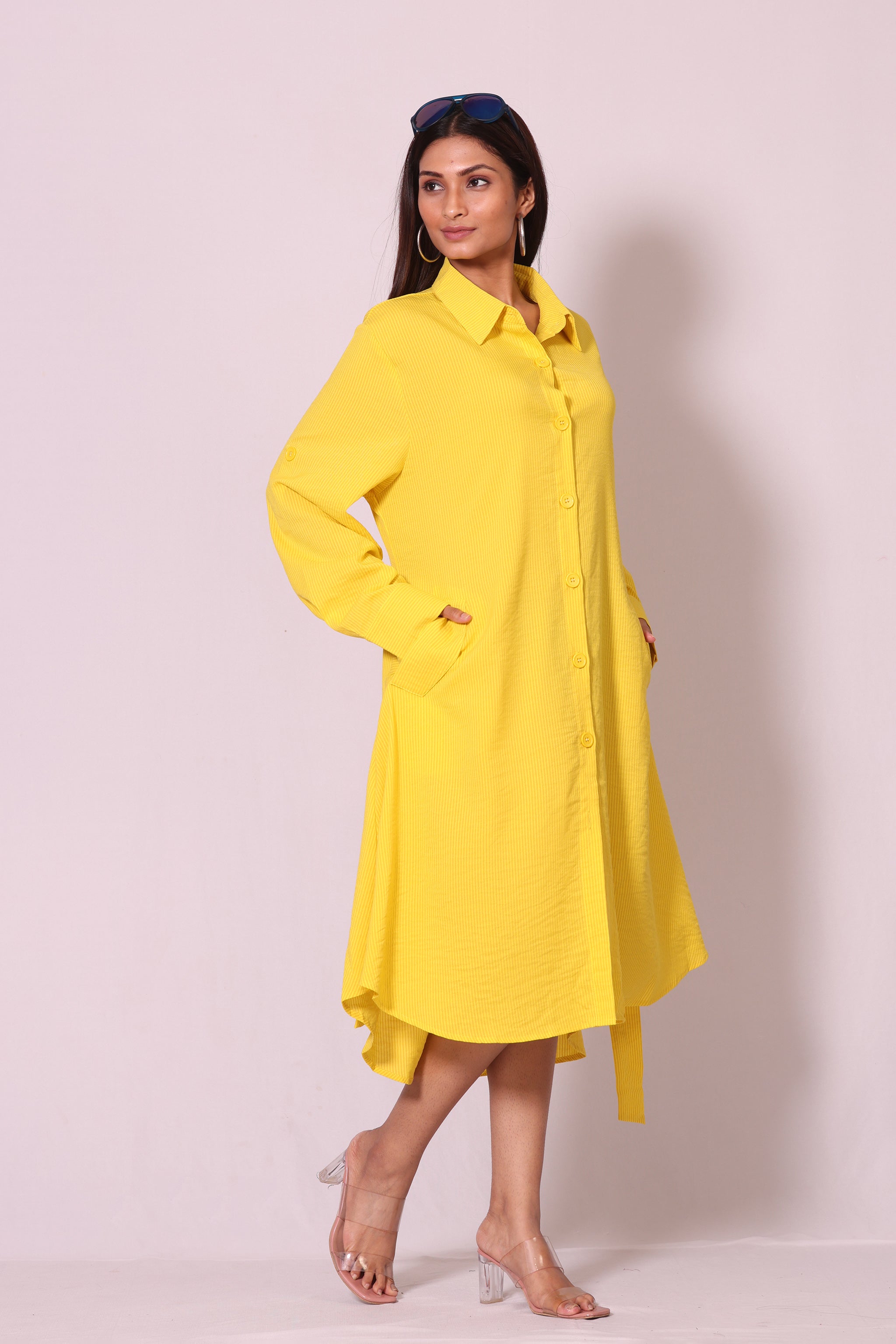 Colour Pop Shirt Dress