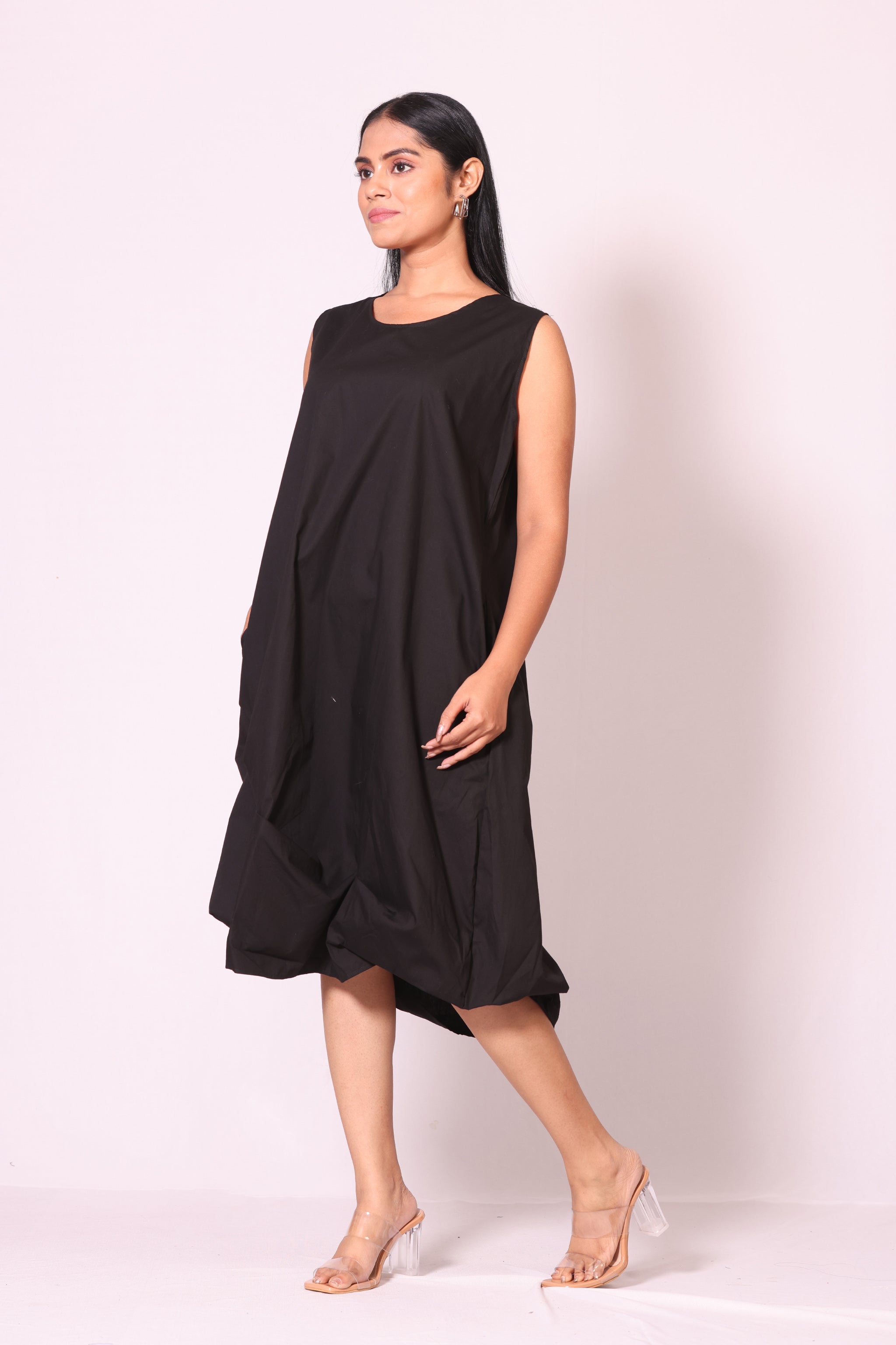 Shadow Ruche Dress