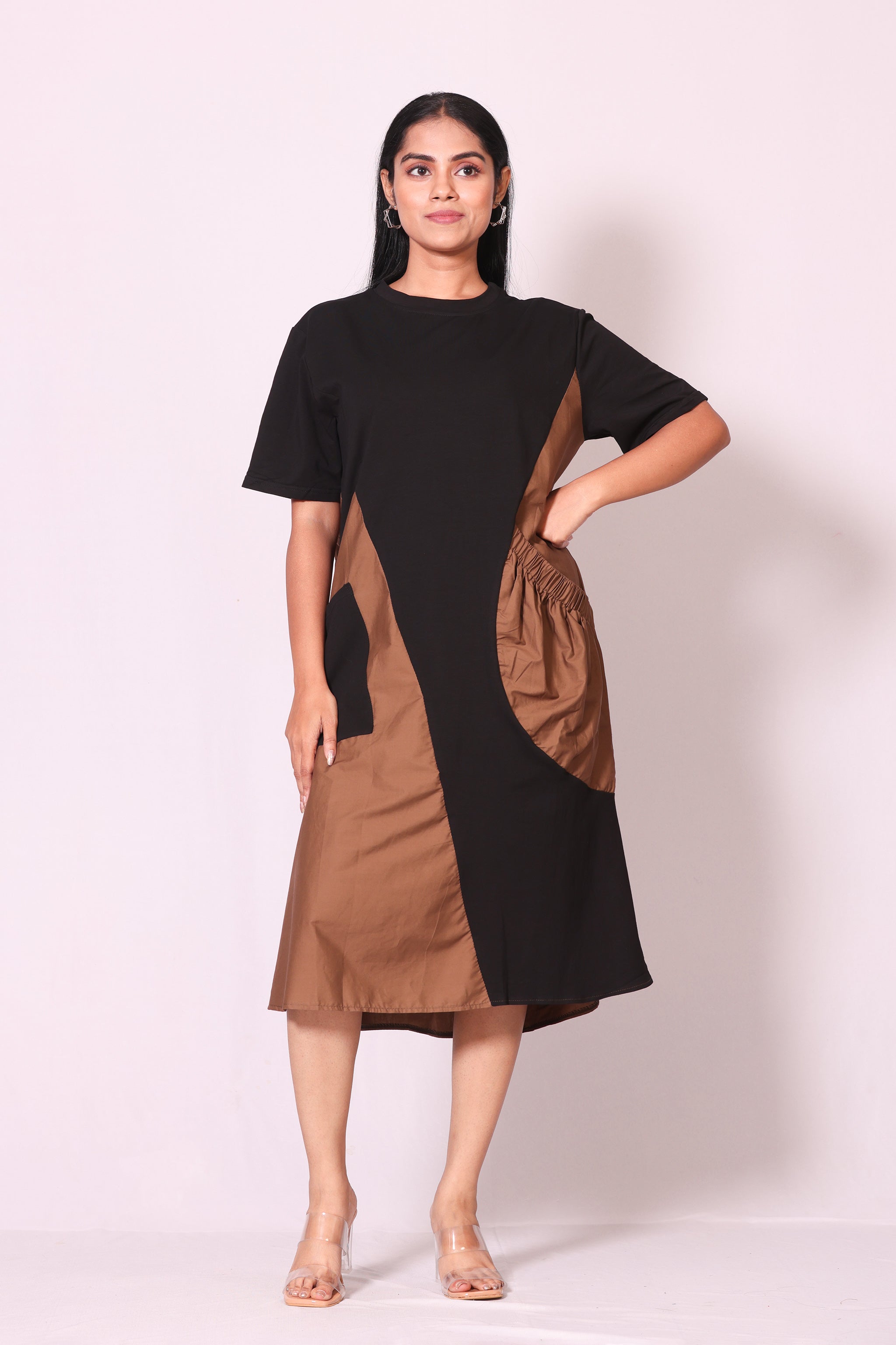 GeoPocket Shift Dress
