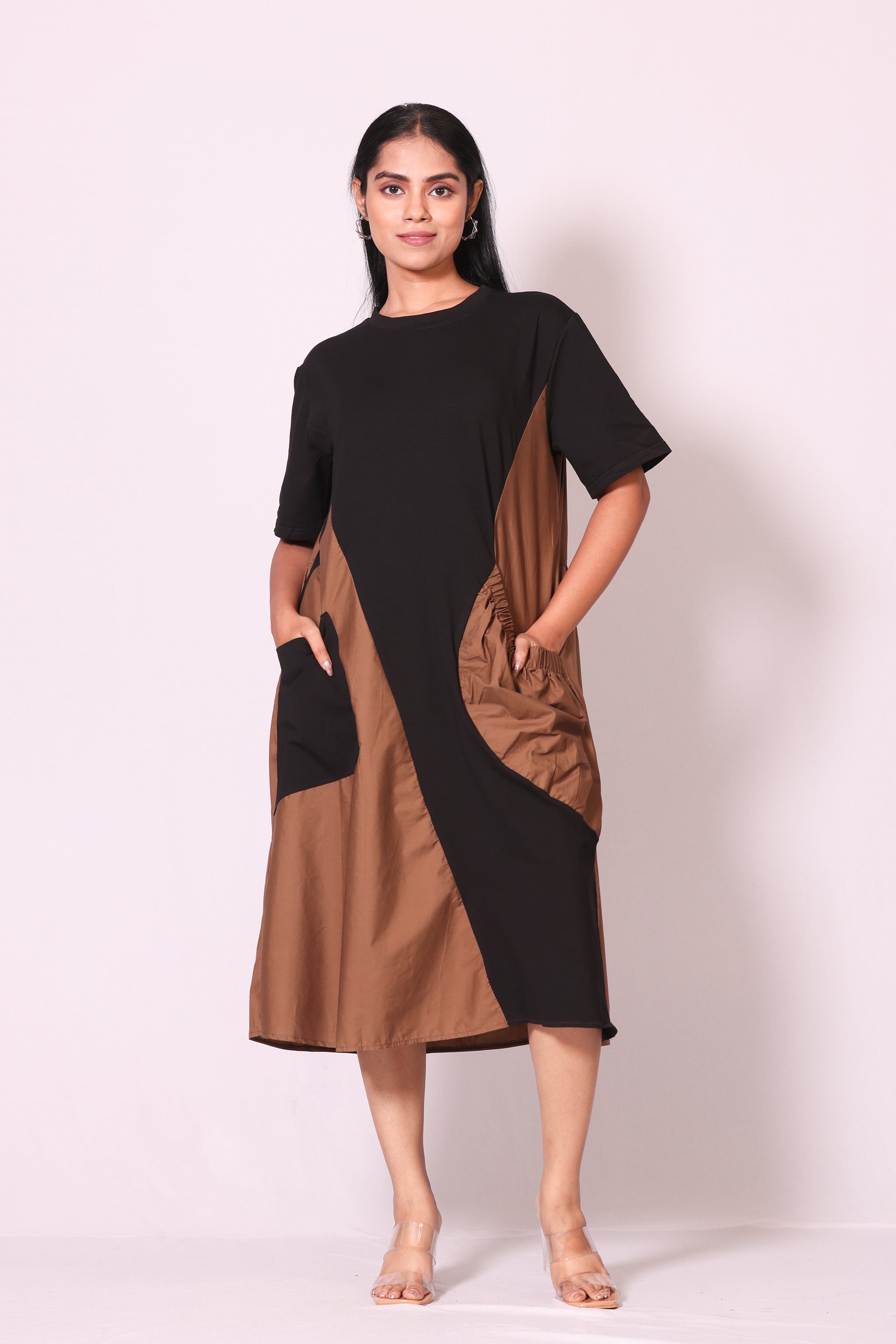 GeoPocket Shift Dress