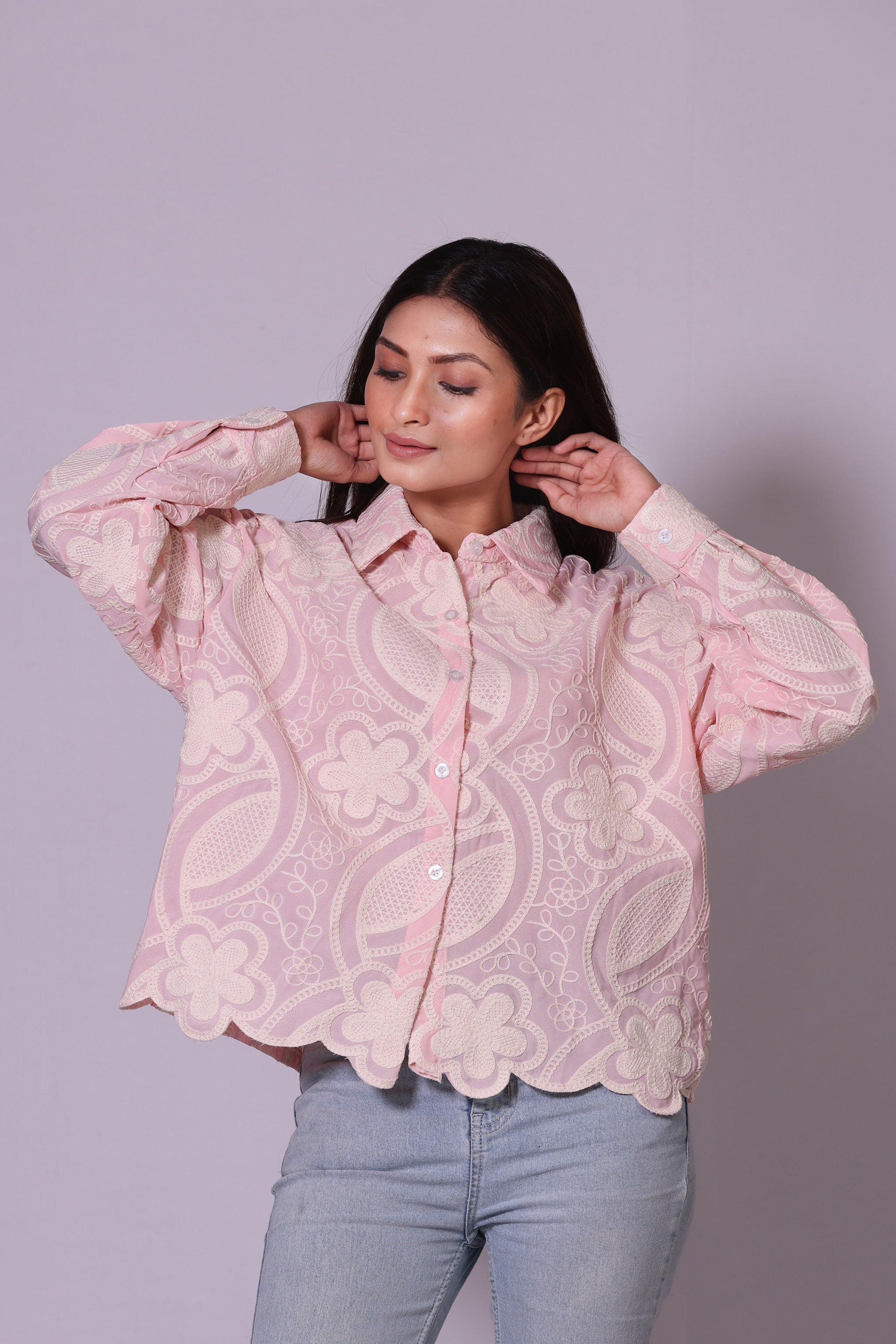 Floral Lace Shirt