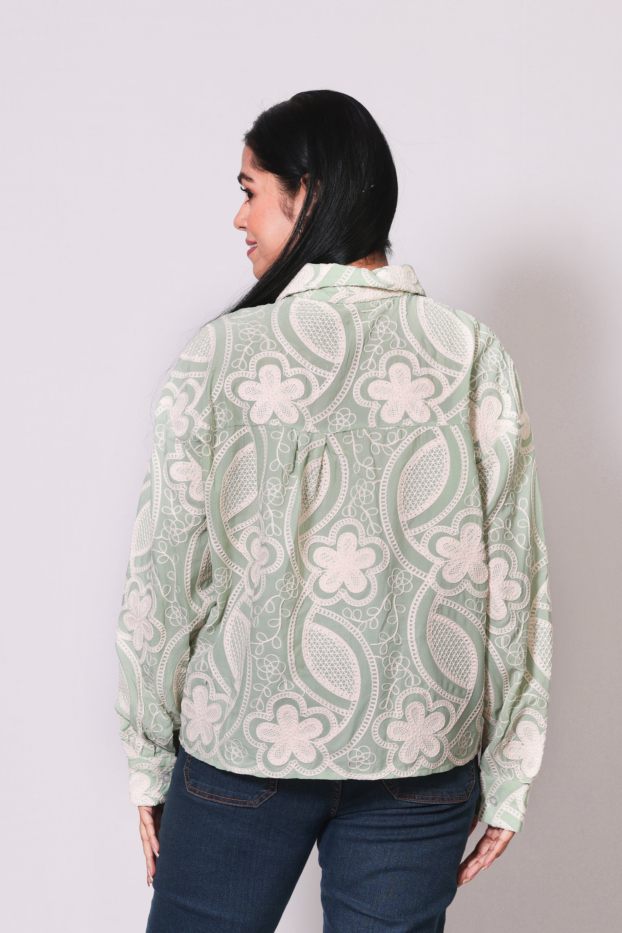 Floral Lace Shirt