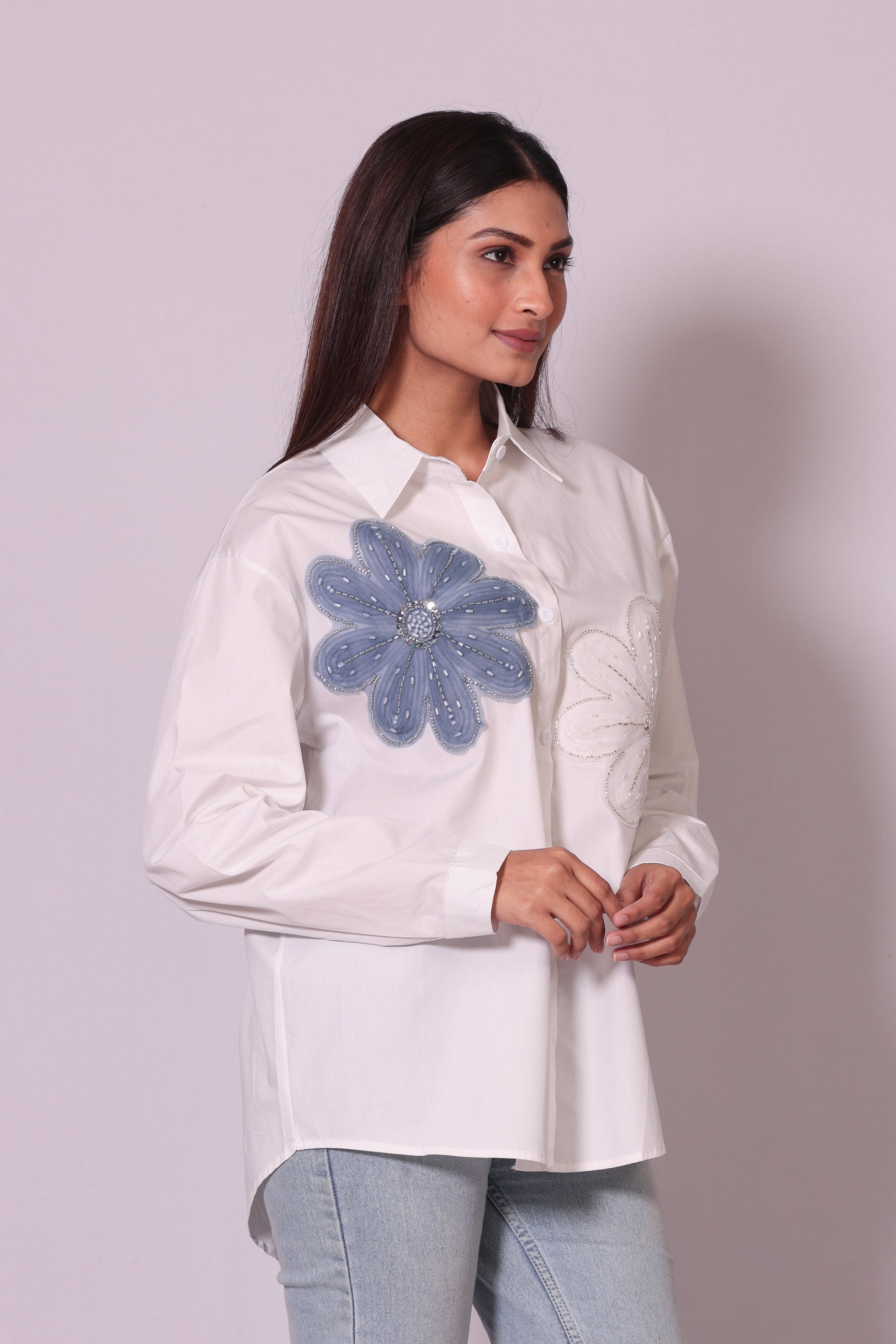 Daisy Applique Shirt