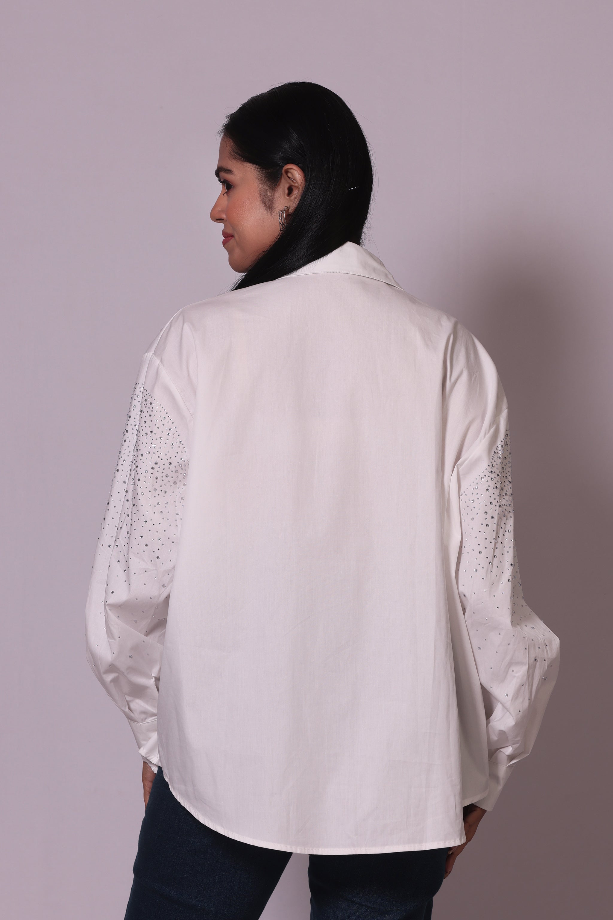 Rhinestone Scatter Shirt