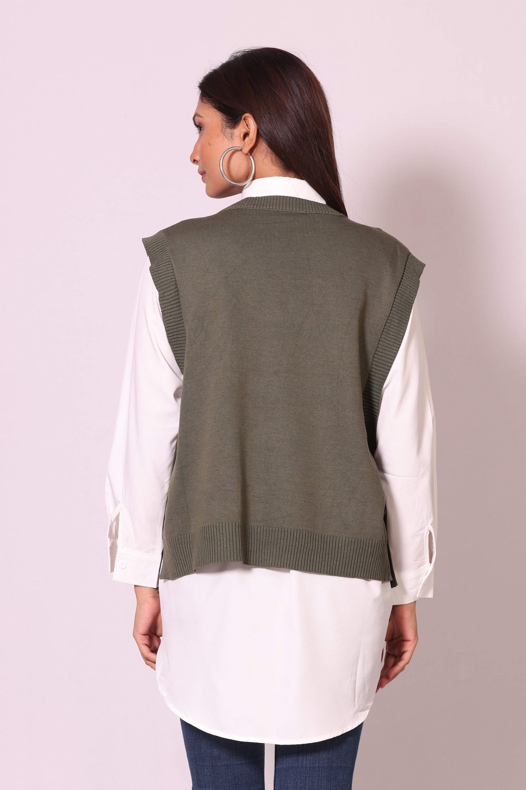 Layered Vest Shirt