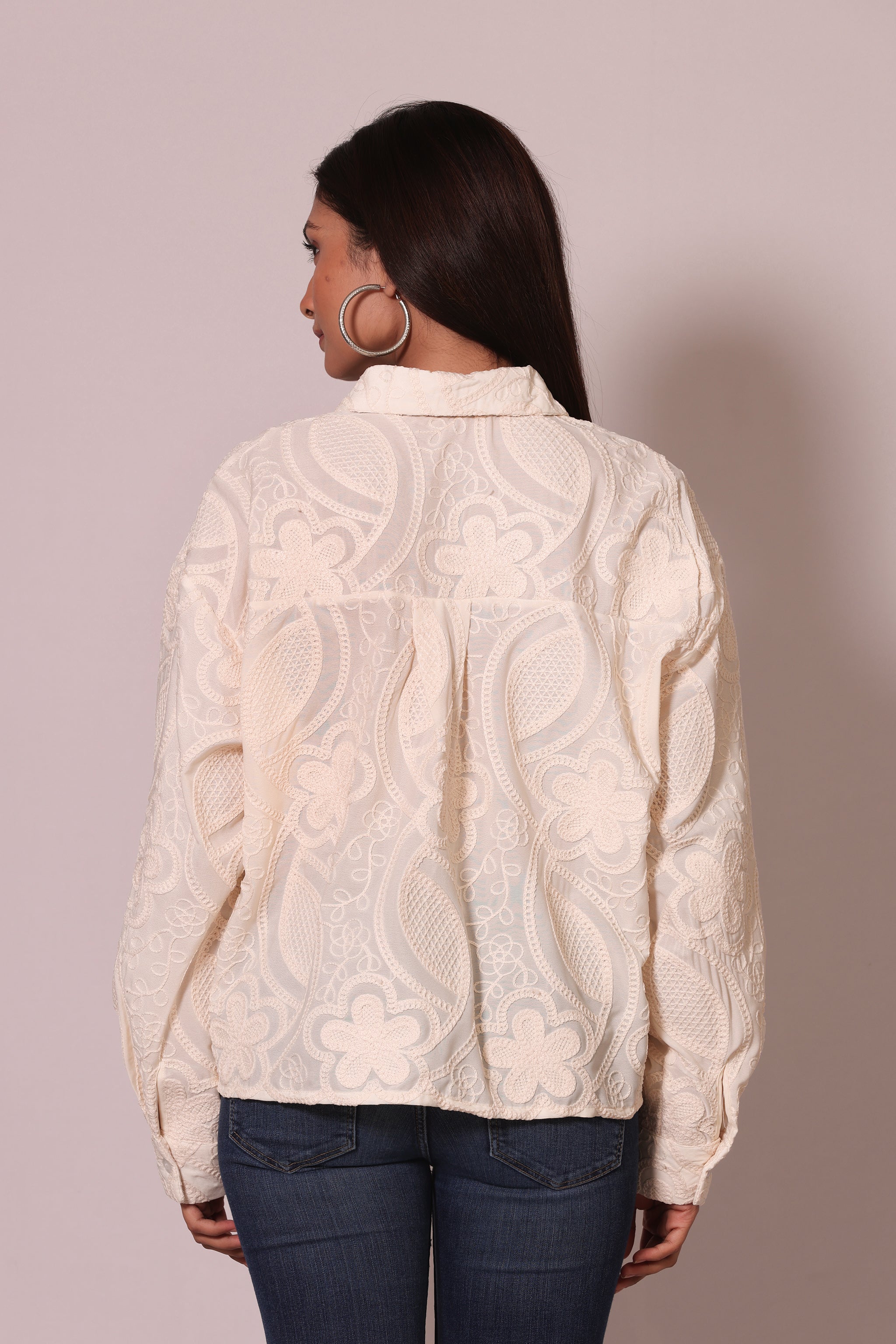Floral Lace Shirt