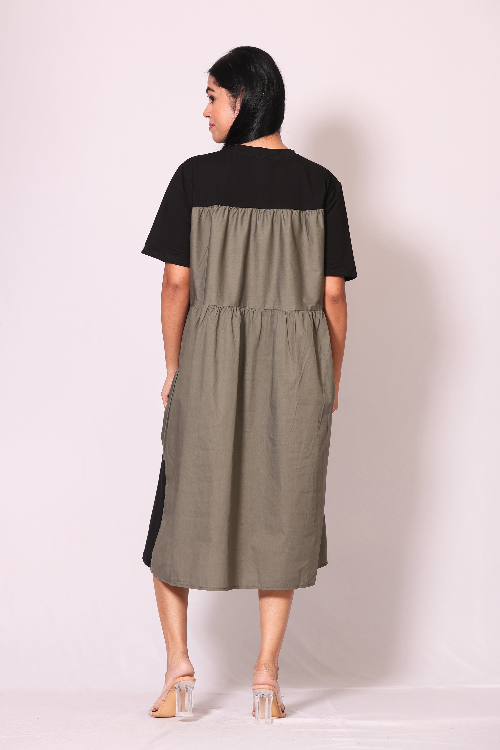 GeoPocket Shift Dress