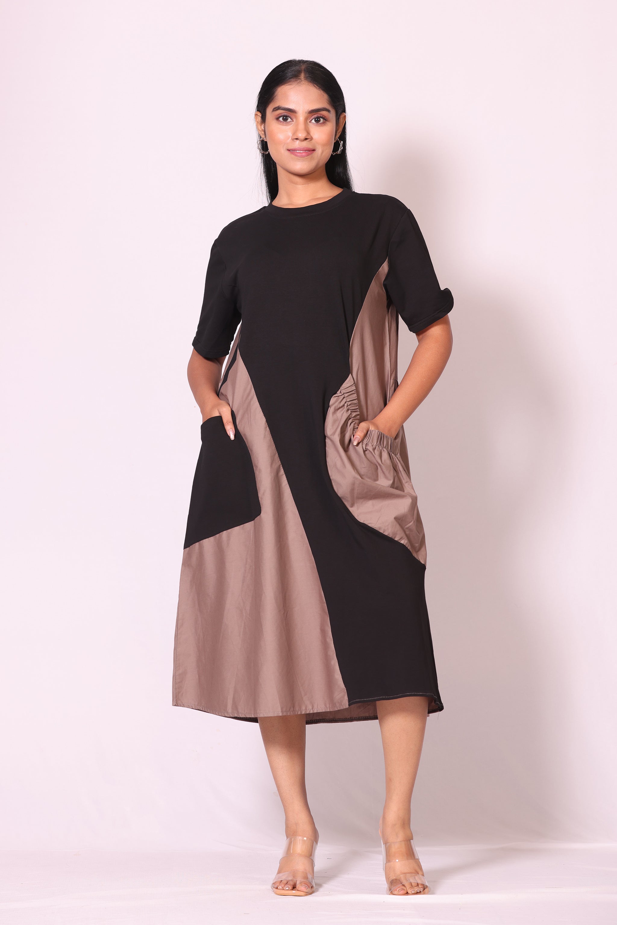 GeoPocket Shift Dress