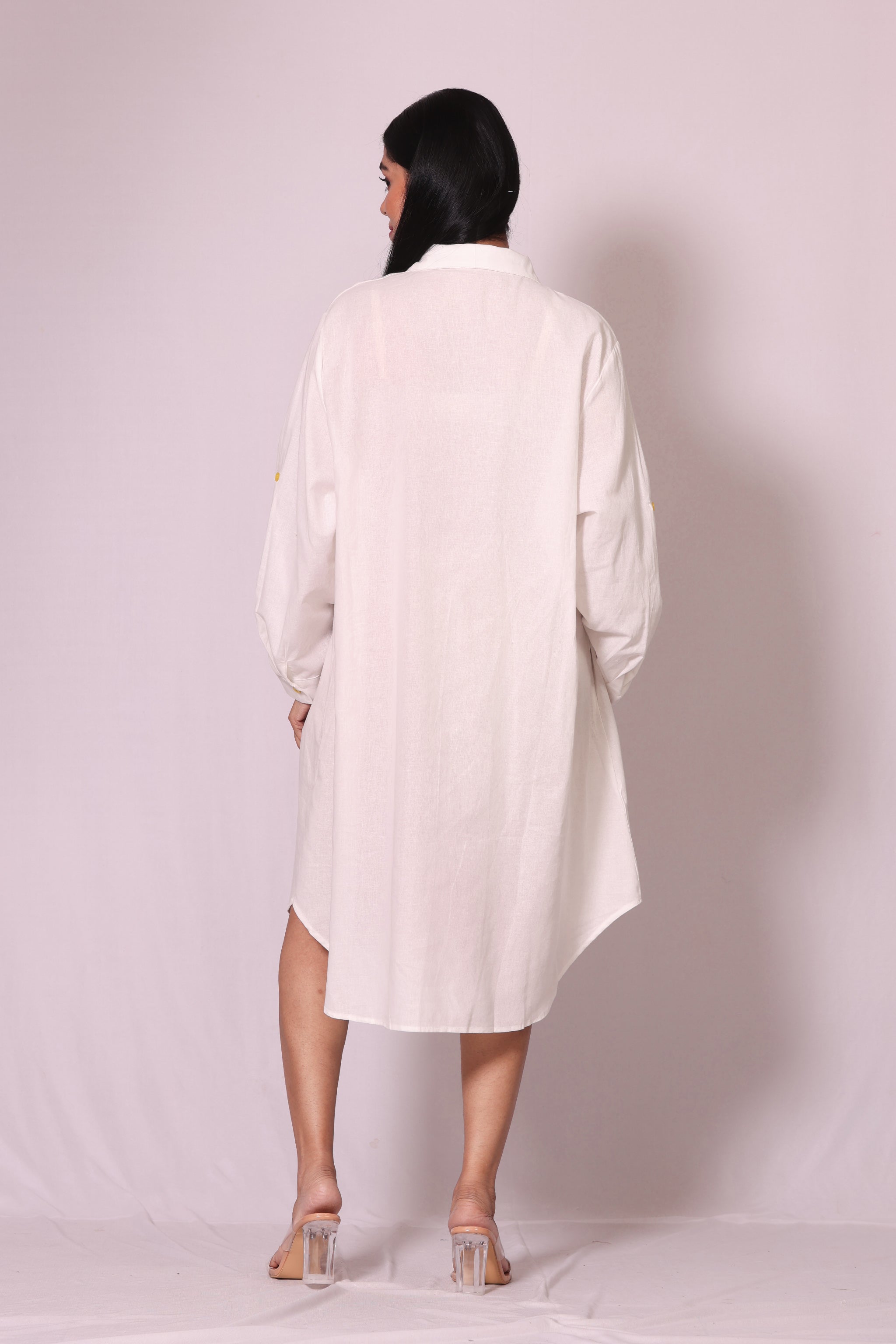 Patchwork Pocket Dress
