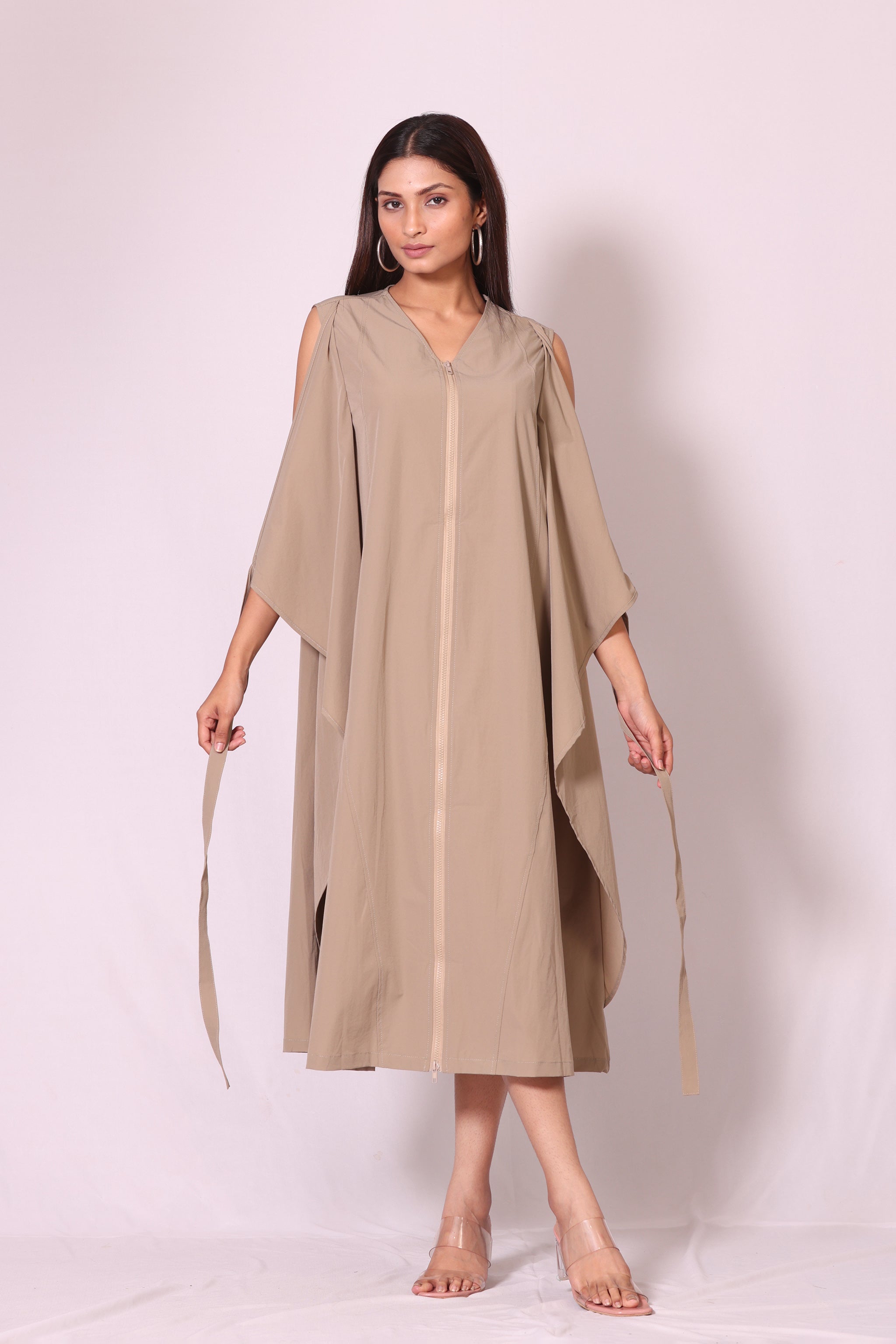 Knot Drape Dress