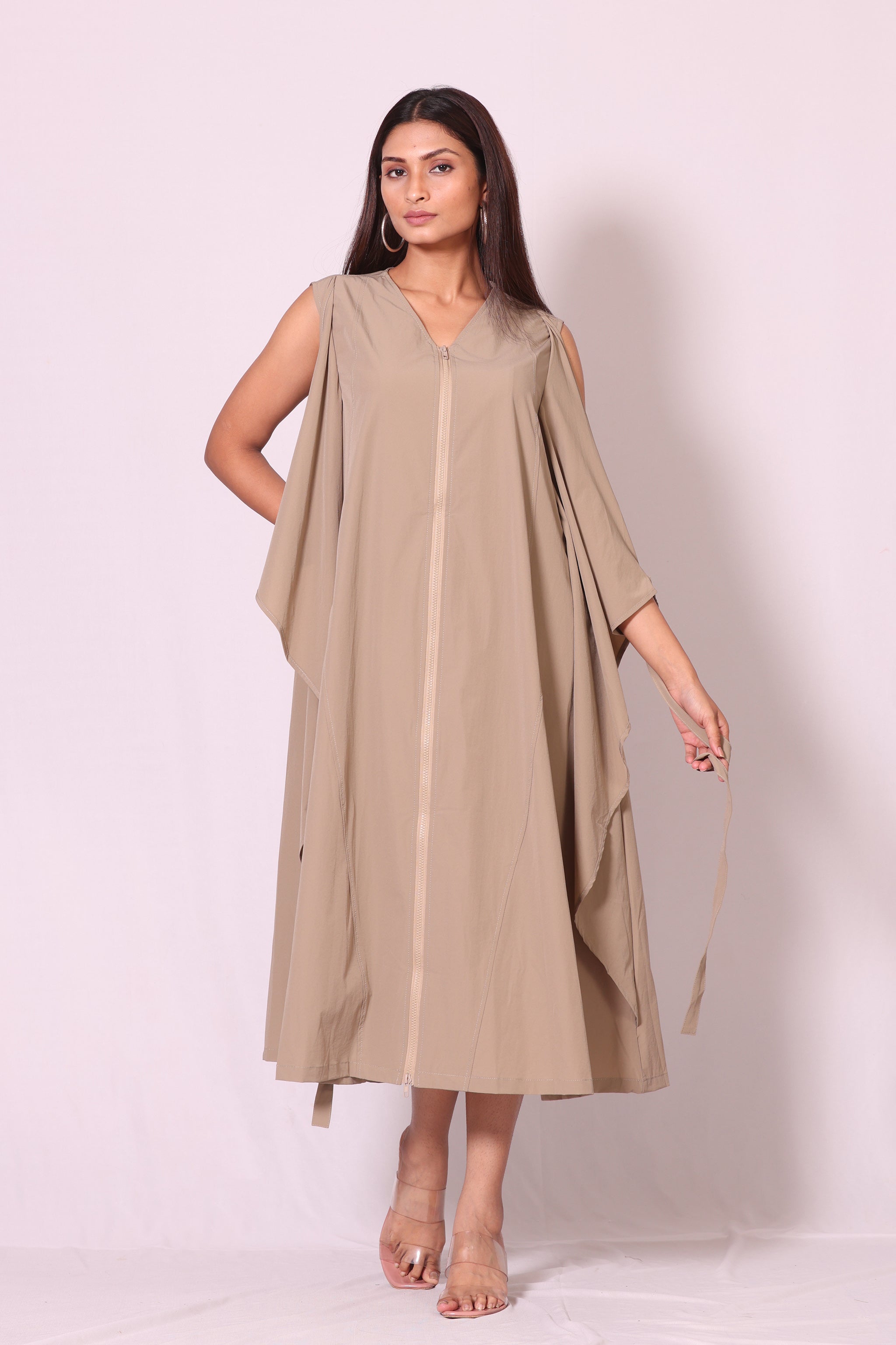 Knot Drape Dress