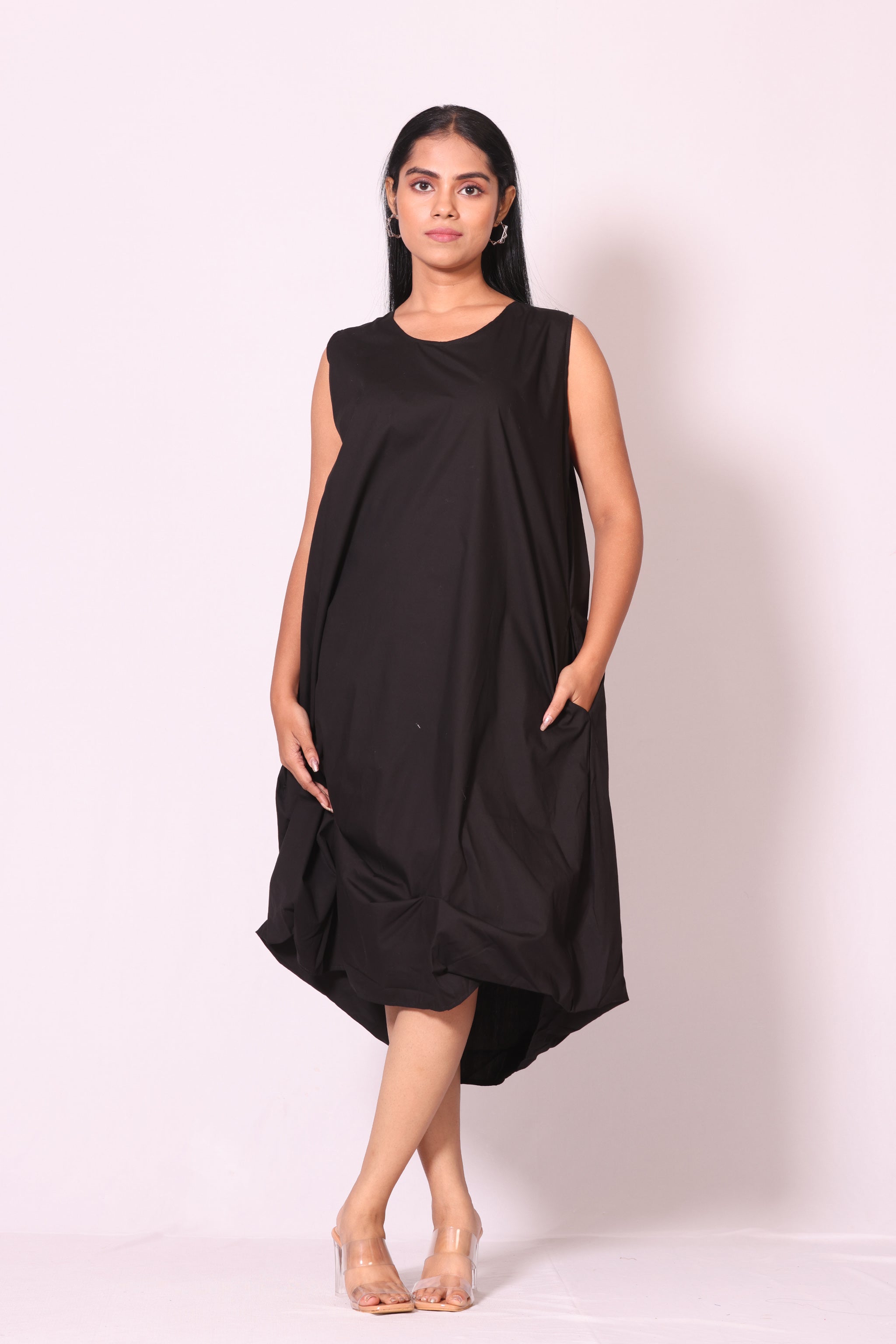 Shadow Ruche Dress