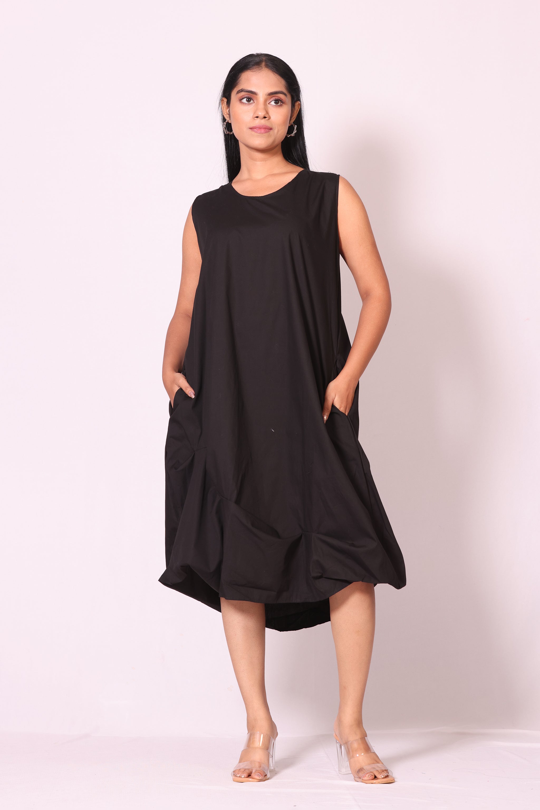 Shadow Ruche Dress