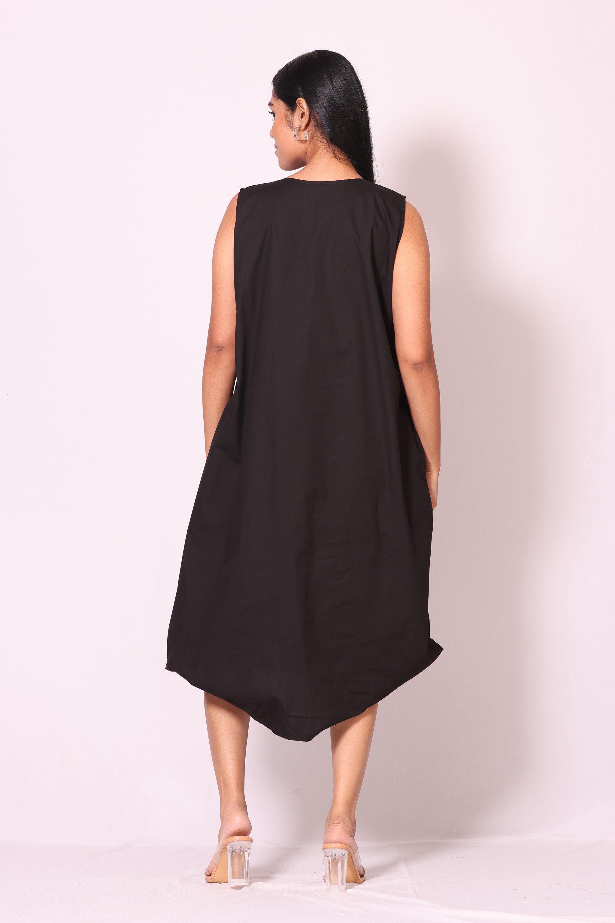 Shadow Ruche Dress