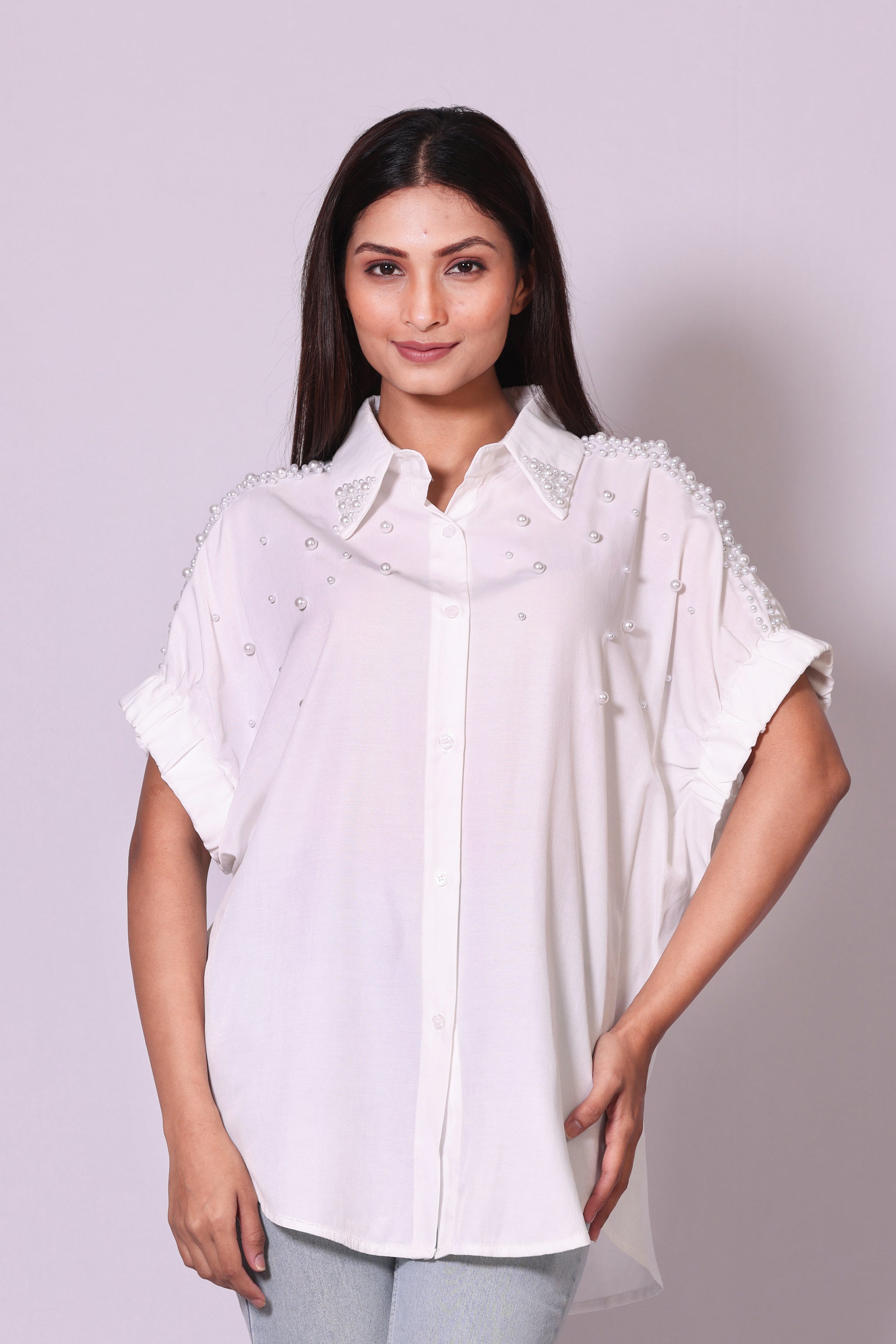 Pearl Accent Shirt