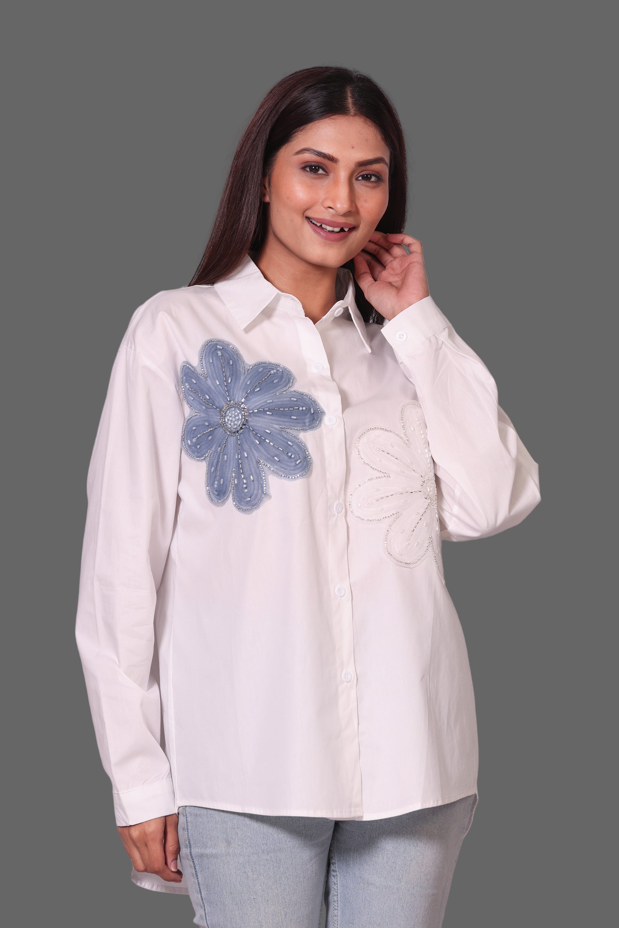Daisy Applique Shirt