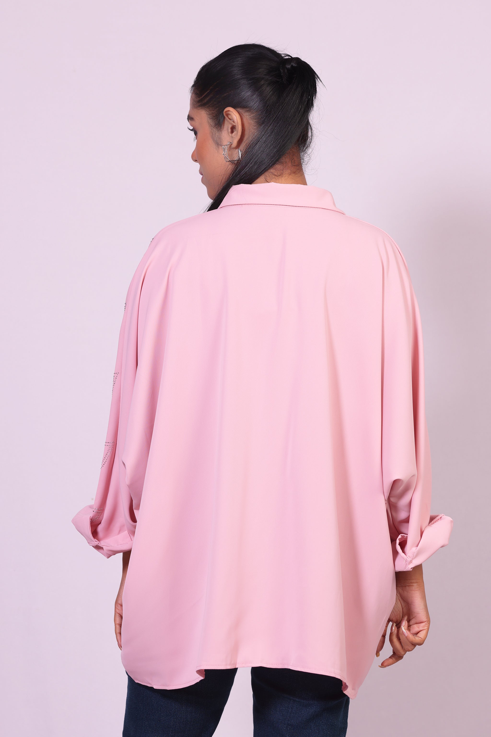 Rhinestone Petal Shirt