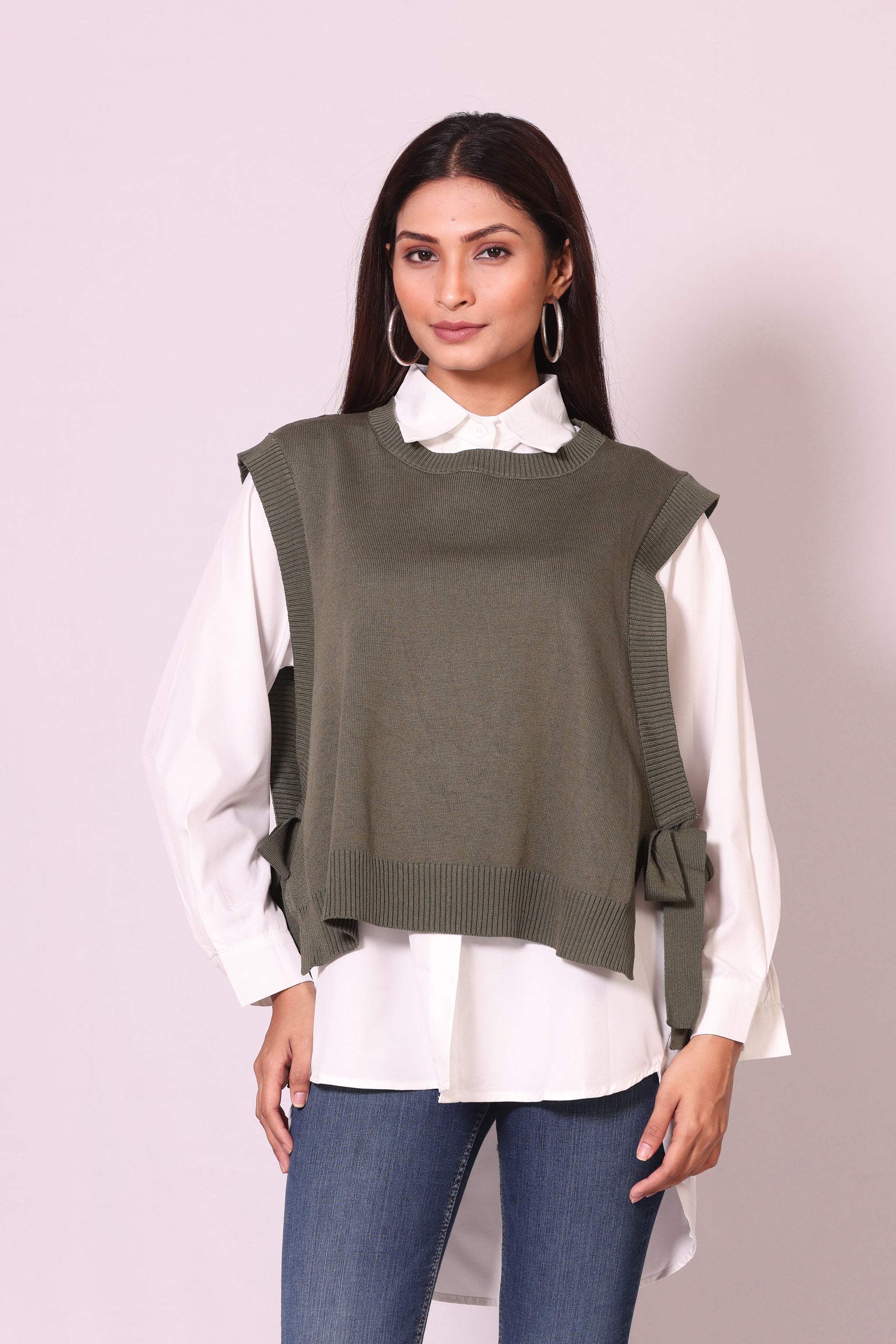 Layered Vest Shirt