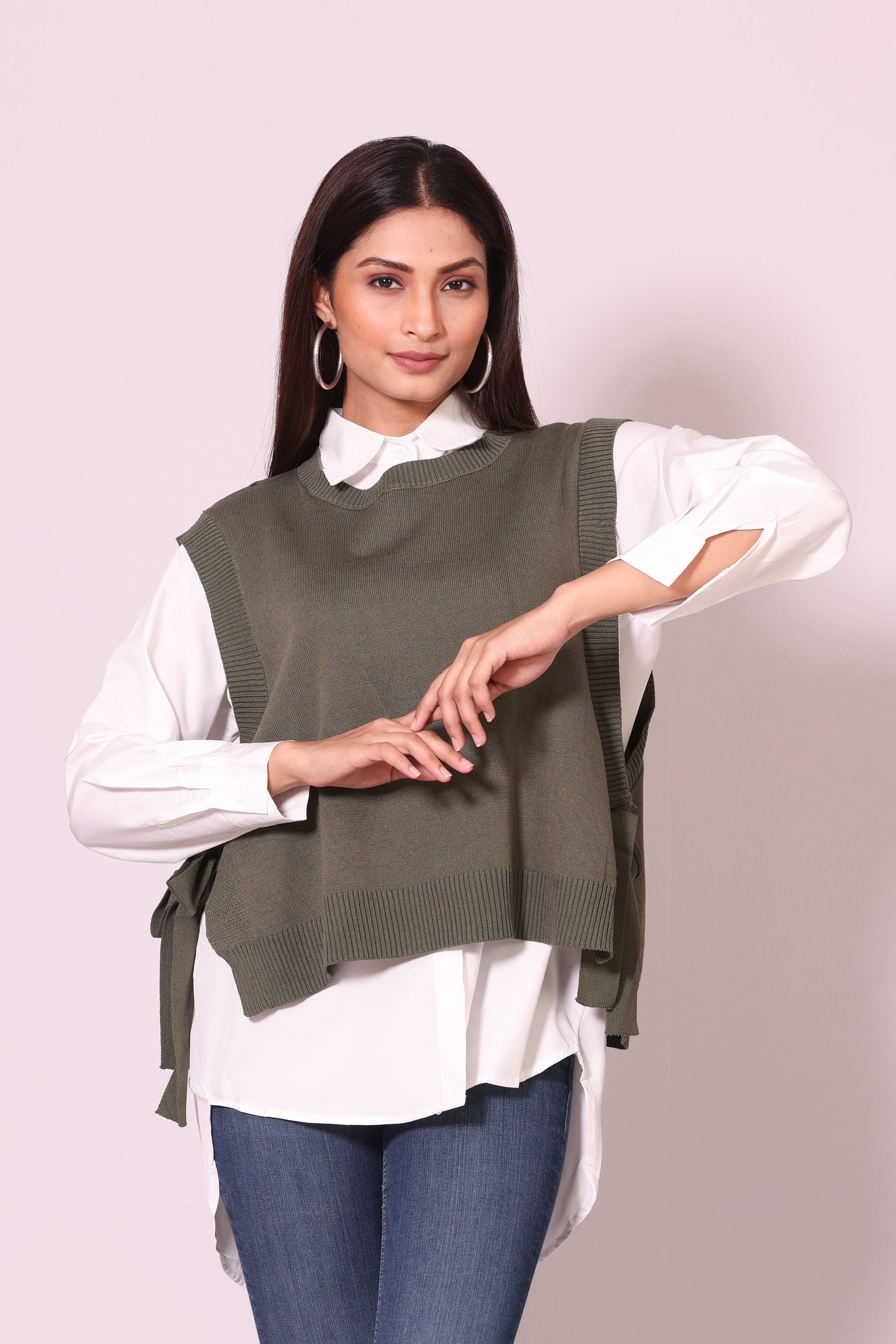 Layered Vest Shirt