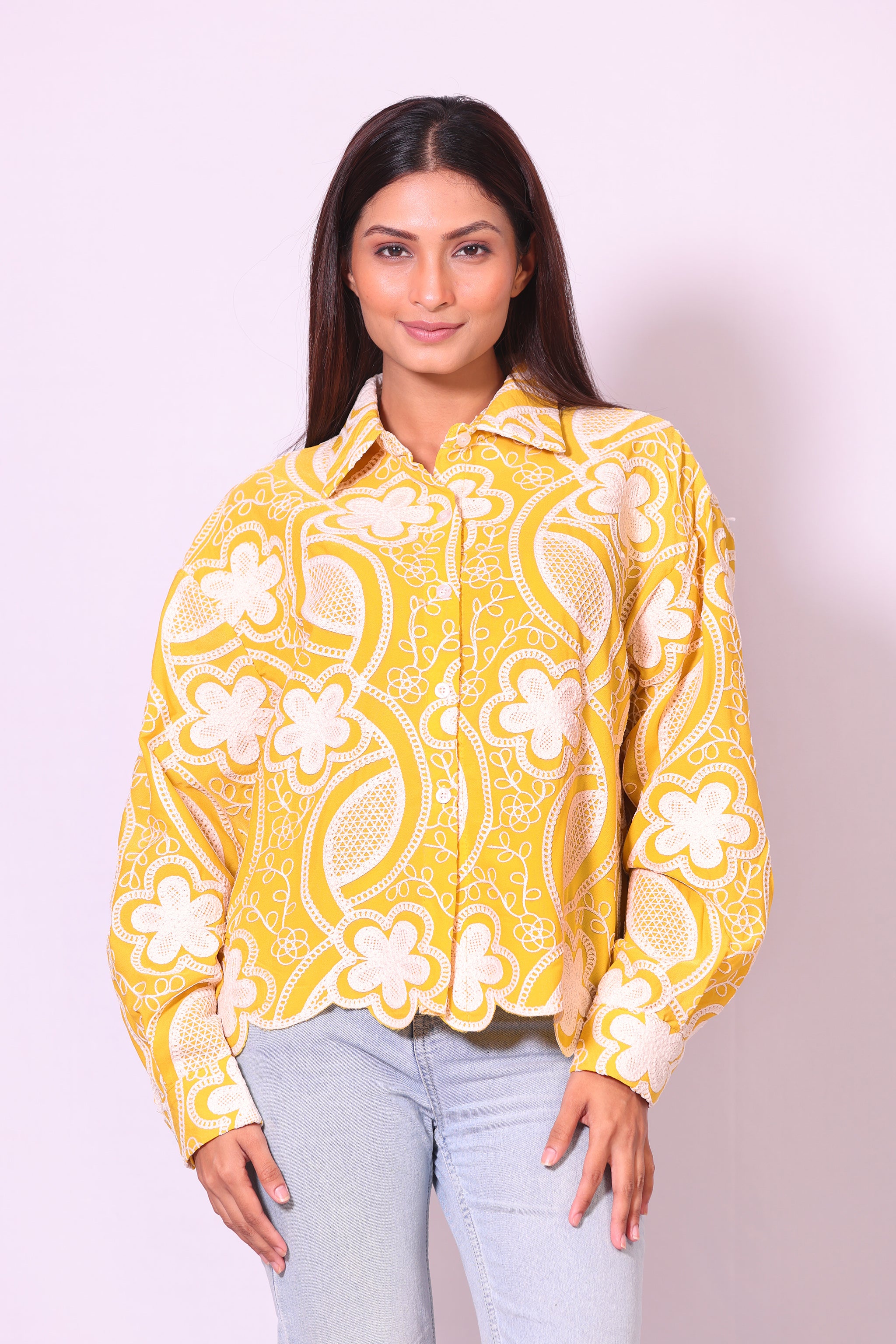 Floral Lace Shirt