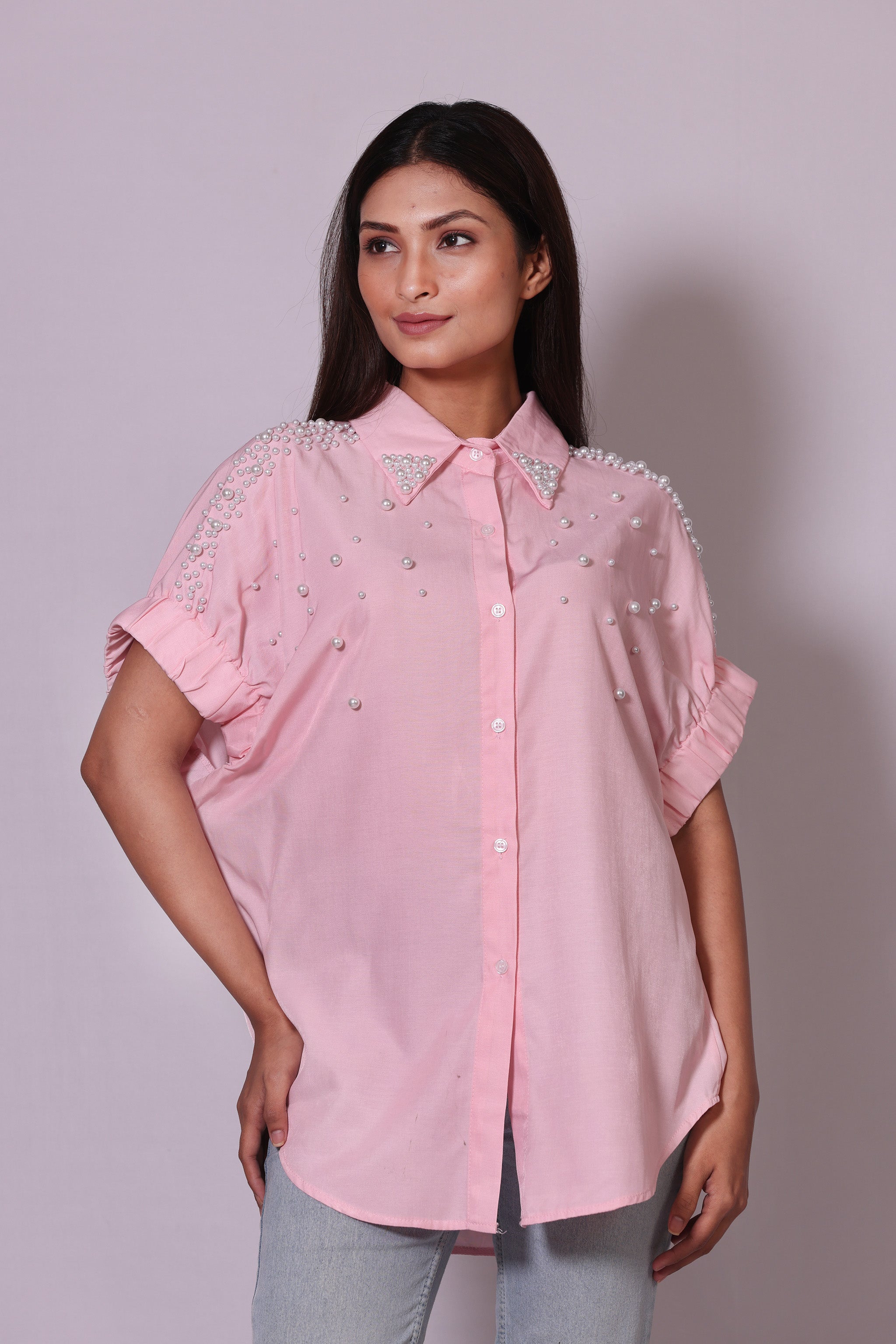 Pearl Accent Shirt